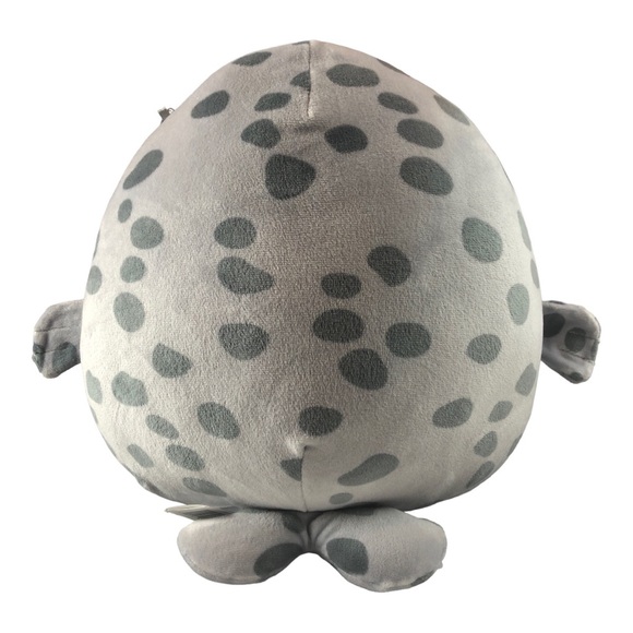 Kellytoy Squishmallow Odile-Isis Spotted Gray/Dark Gray Seal Plush 2022 - Picture 2 of 10